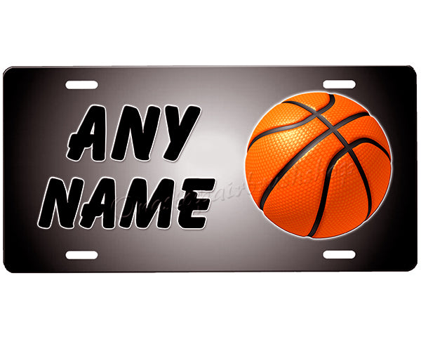 Basketball License Plate