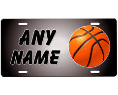 Basketball License Plate