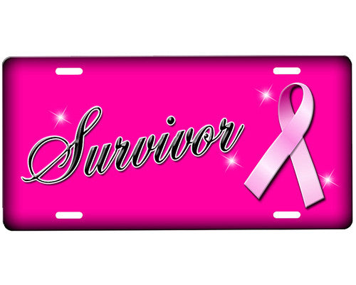 Breast Cancer Awareness License Plate