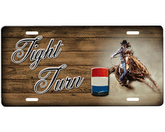 Barrel Racer License Plate