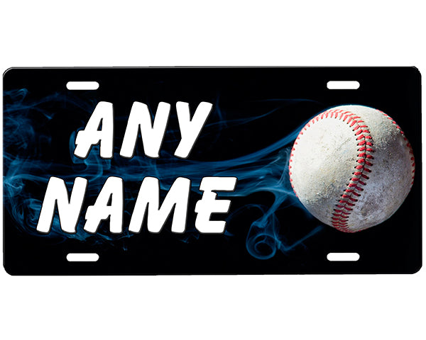 Baseball License Plate