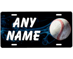 Baseball License Plate