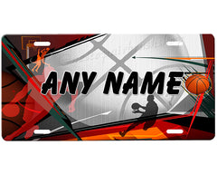 Basketball License Plate