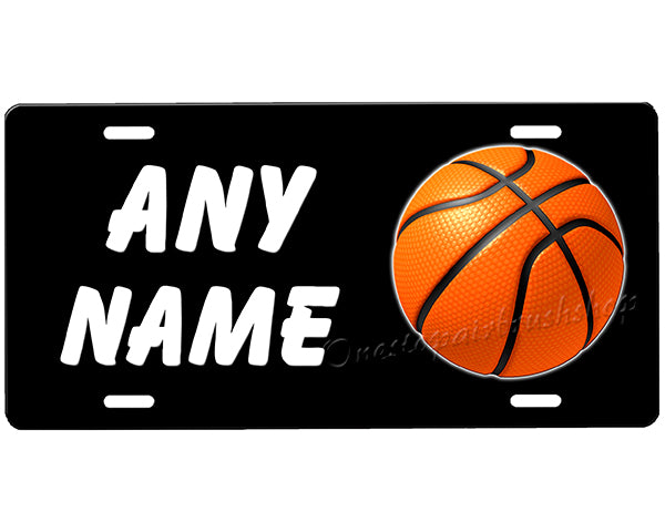 Basketball License Plate