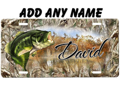 Bass License Plate