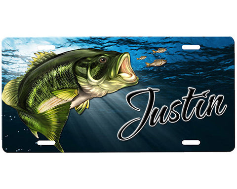 Bass License Plate