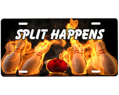 Bowling License Plate