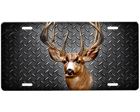 Deer License Plate