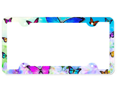 Butterfly License Plate Frame