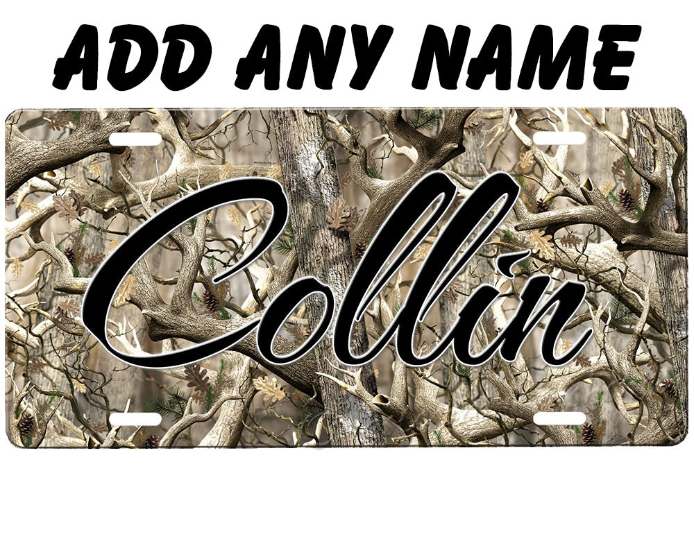Camouflage License Plate