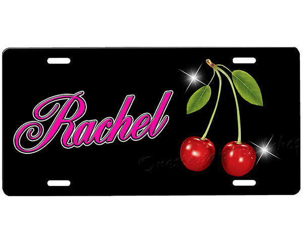 Cherries License Plate