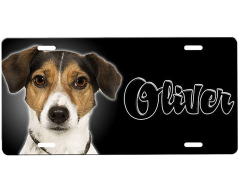 Jack Russell License Plate