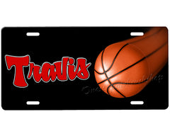 Basketball License Plate