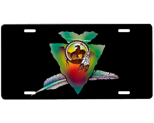 Arrowhead License Plate