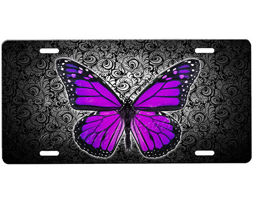 Butterfly License Plate