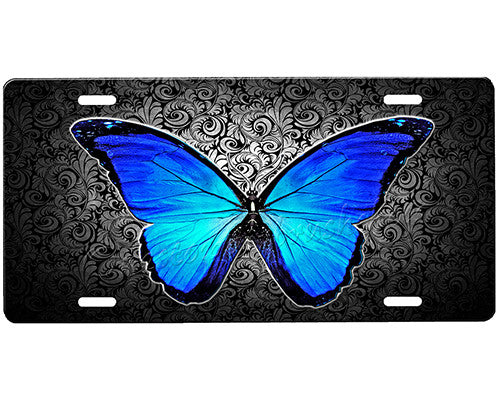 Butterfly License Plate