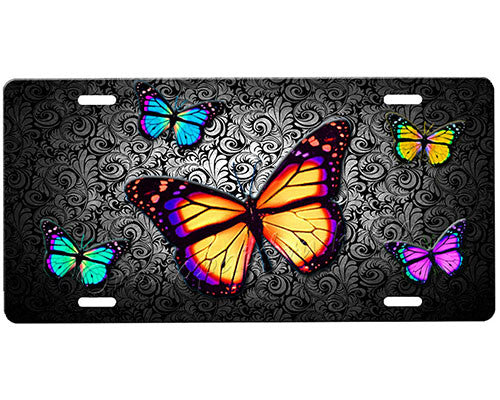 Butterfly License Plate