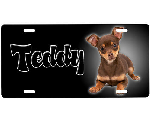 Chihuahua License Plate