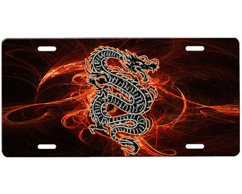 Dragon License Plate