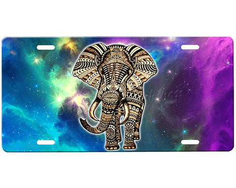 Elephant License Plate