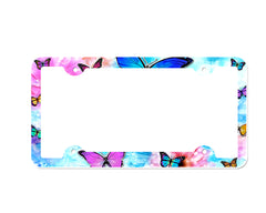Butterfly License Plate Frame