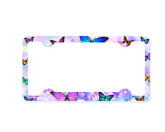 Butterfly License Plate Frame