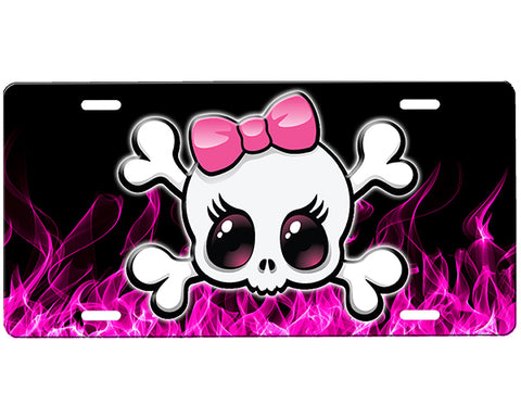 Personalized Fairy Front License Plate - Custom Aluminum Car Tag (12x6 Inches)