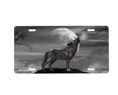 Wolf License Plate
