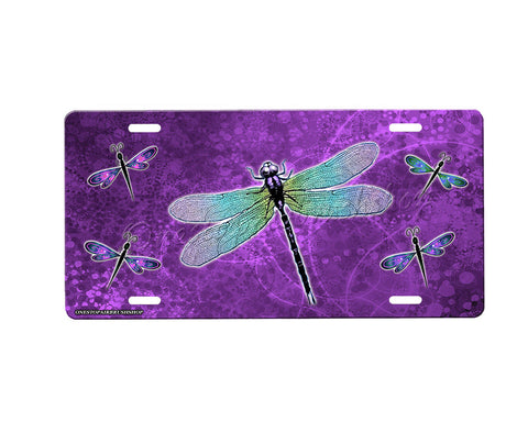 Dragonfly License Plate