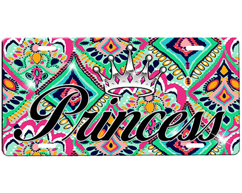 Princess Crown License Plate