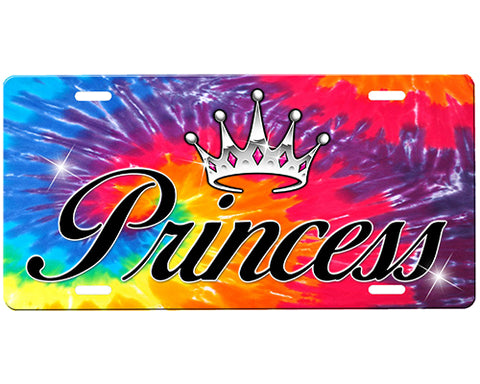 Princess Crown License Plate