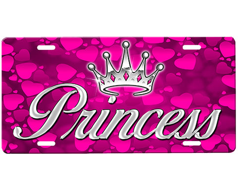 Princess Crown License Plate