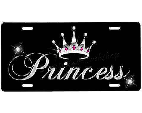 Princess Crown License Plate