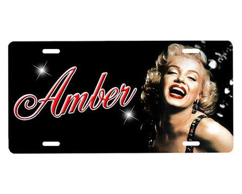 Marilyn Monroe License Plate