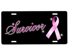 Breast Cancer Awareness License Plate