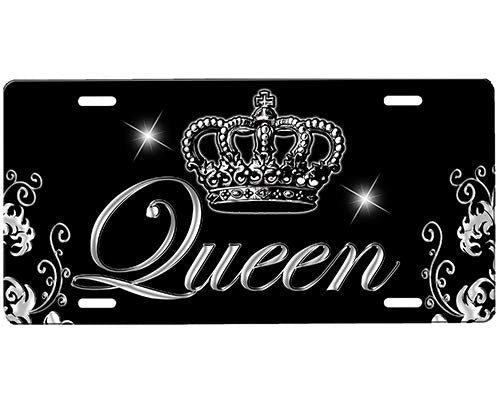 Queen License Plate