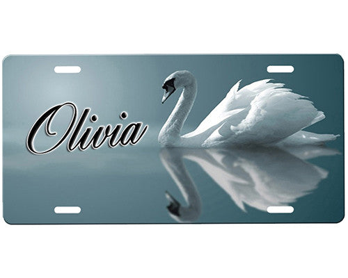 Swan License Plate