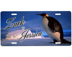 Penguin License Plate
