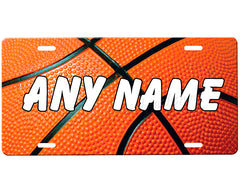 Basketball License Plate