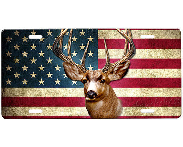 Deer License Plate