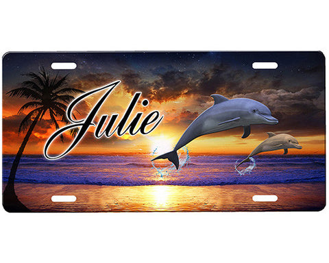 Dolphin License Plate