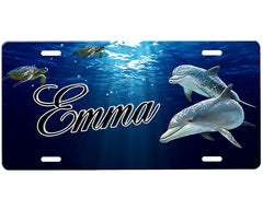 Dolphin License Plate