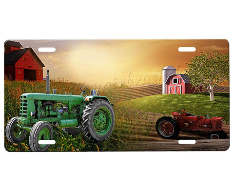 Tractor License Plate