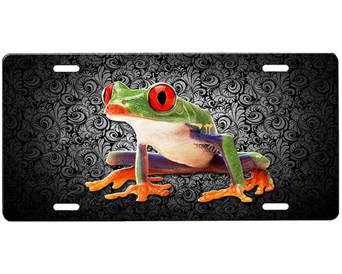 Frog License Plate