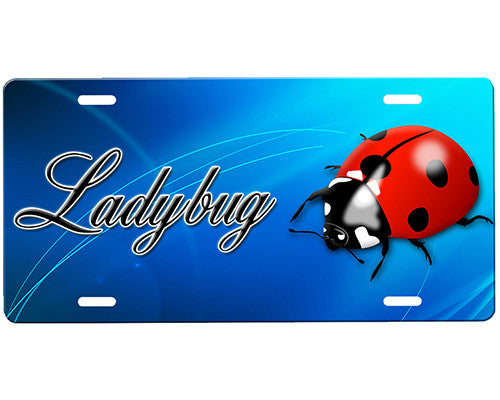 Ladybug License Plate