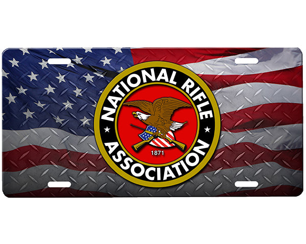 NRA License Plate