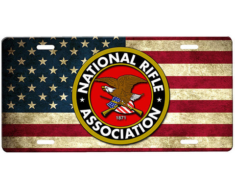 NRA License Plate