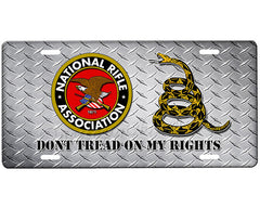 NRA License Plate