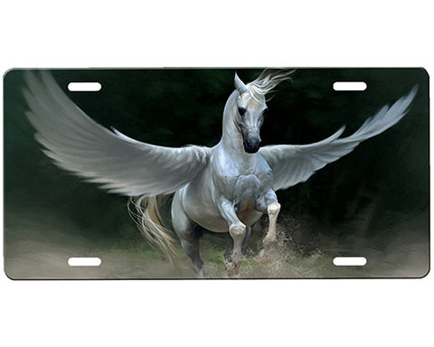 Pegasus License Plate
