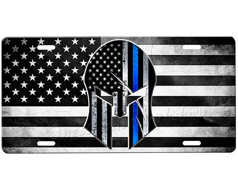 Molon Labe License Plate